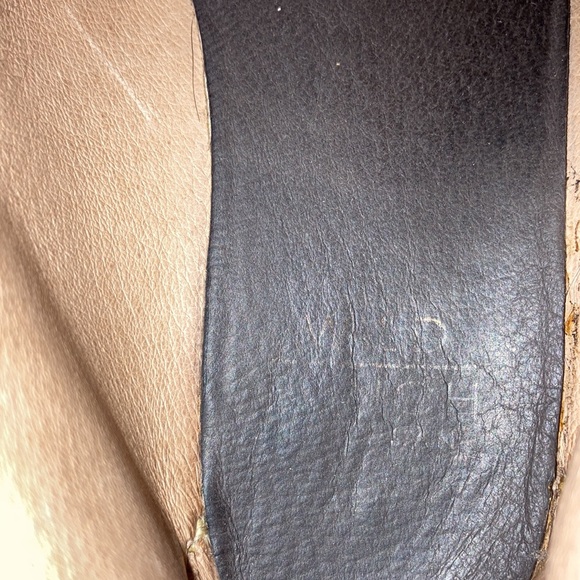 WILDBUNCH beige suede Wally shoes, size 11 *as is - Picture 11 of 15